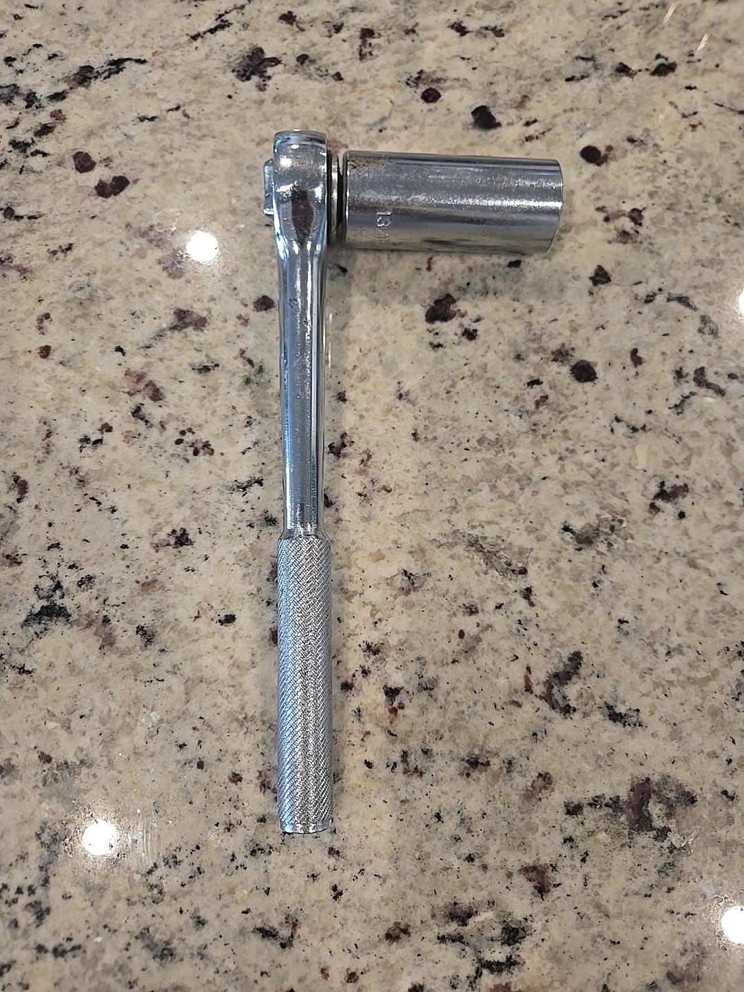 HERBRAND 32000 3/8» Drive Knurled Handle Thumb Wheel Ratchet