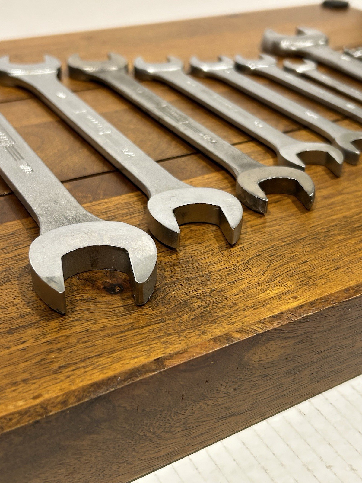 Rare Vintage J.H. Williams Wrench Set SUPERRENCH 9 Pcs. USA