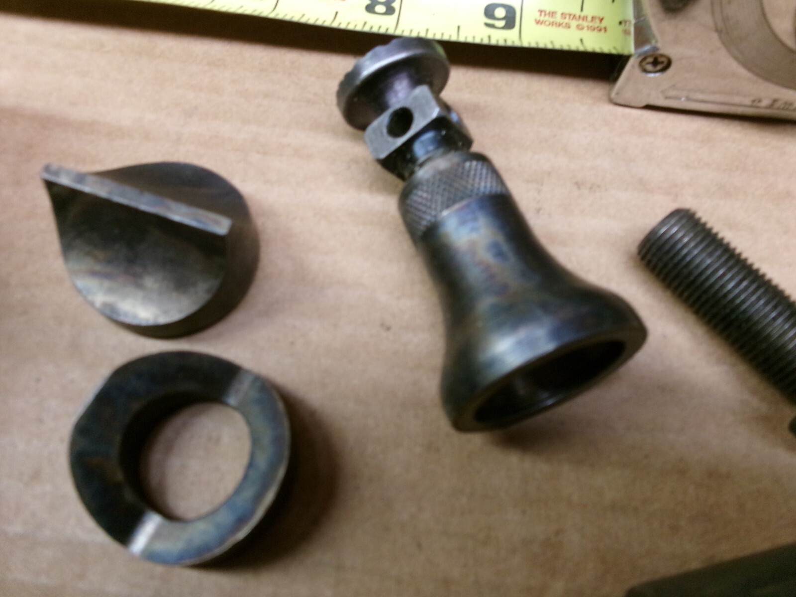 Vintage Starrett USA 6-Piece Litle Giant Jack Screw Set No 190