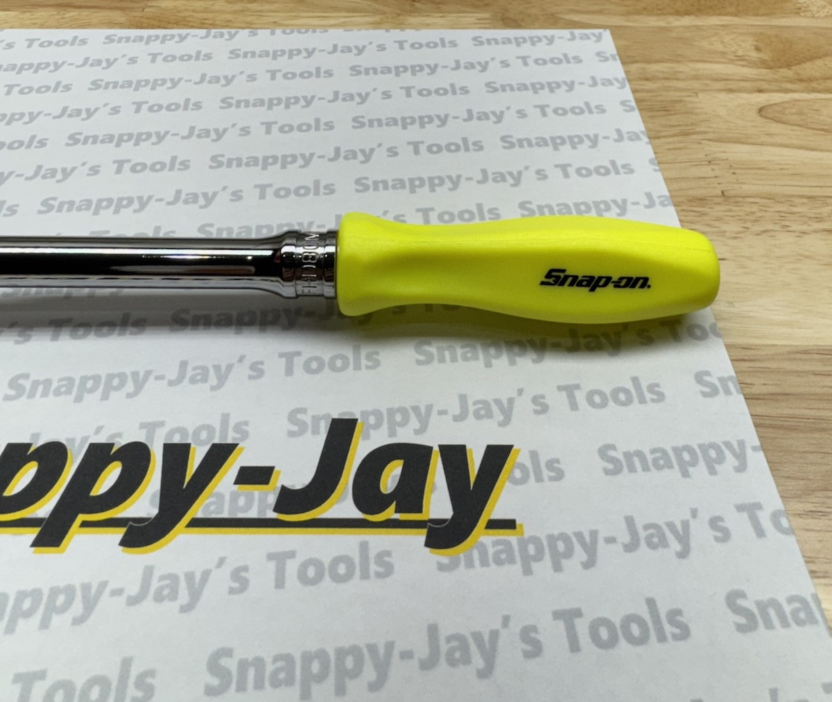 Snap-on Tools HI-VIZ 3/8″ Drive Hard Grip Multi-Position Ratchet FHD80MPHV