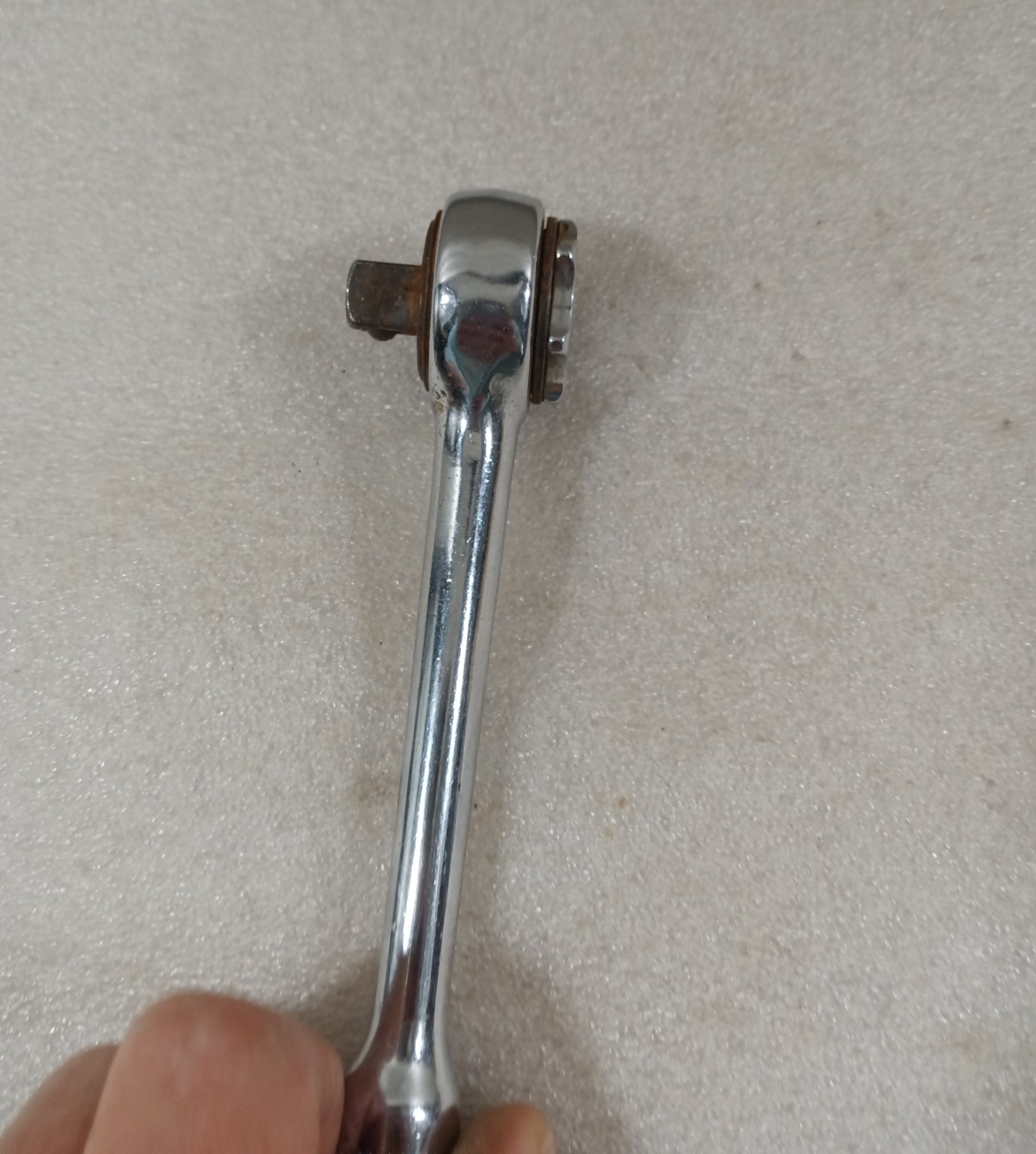Vintage Indestro 3/8″ Drive Ratchet 2775A Made in USA NEEDS Cleaned Works