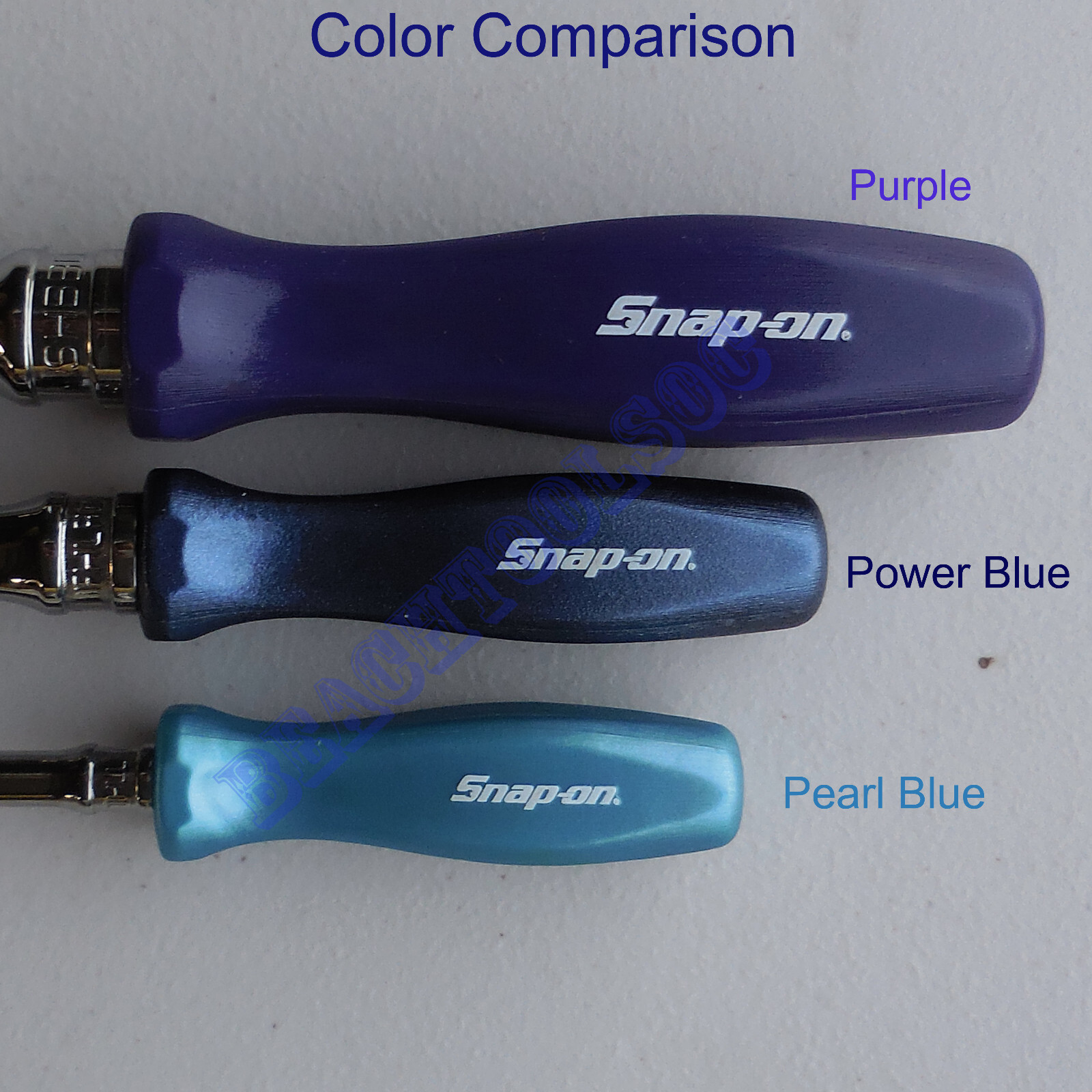 New Snap On 3/8 Power Blue Handle Multi-Position Sealed Head Ratchet FHD80MP USA