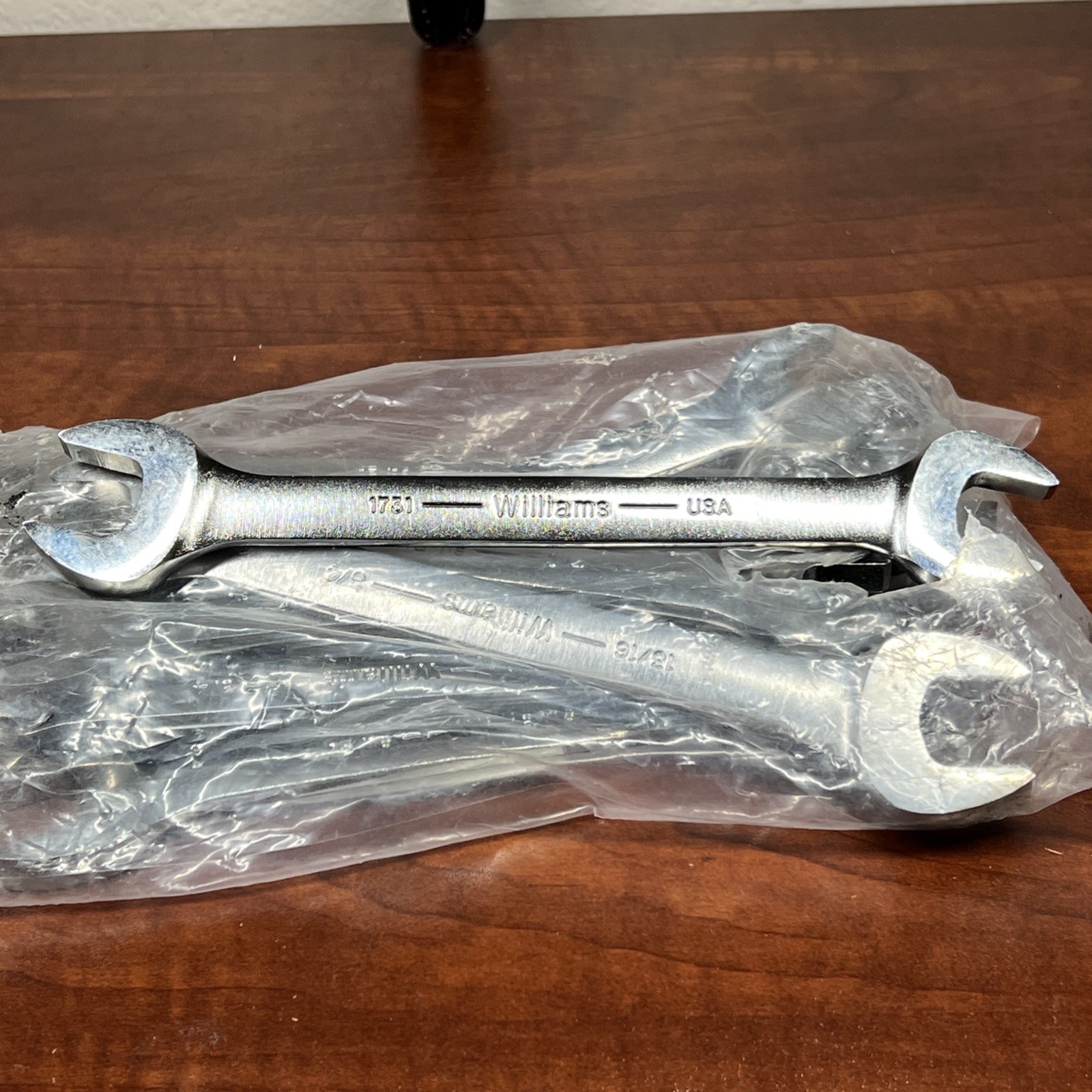 10x Williams 1731 Open End Wrench 3/4 and 13/16in Combination Wrench Made In USA