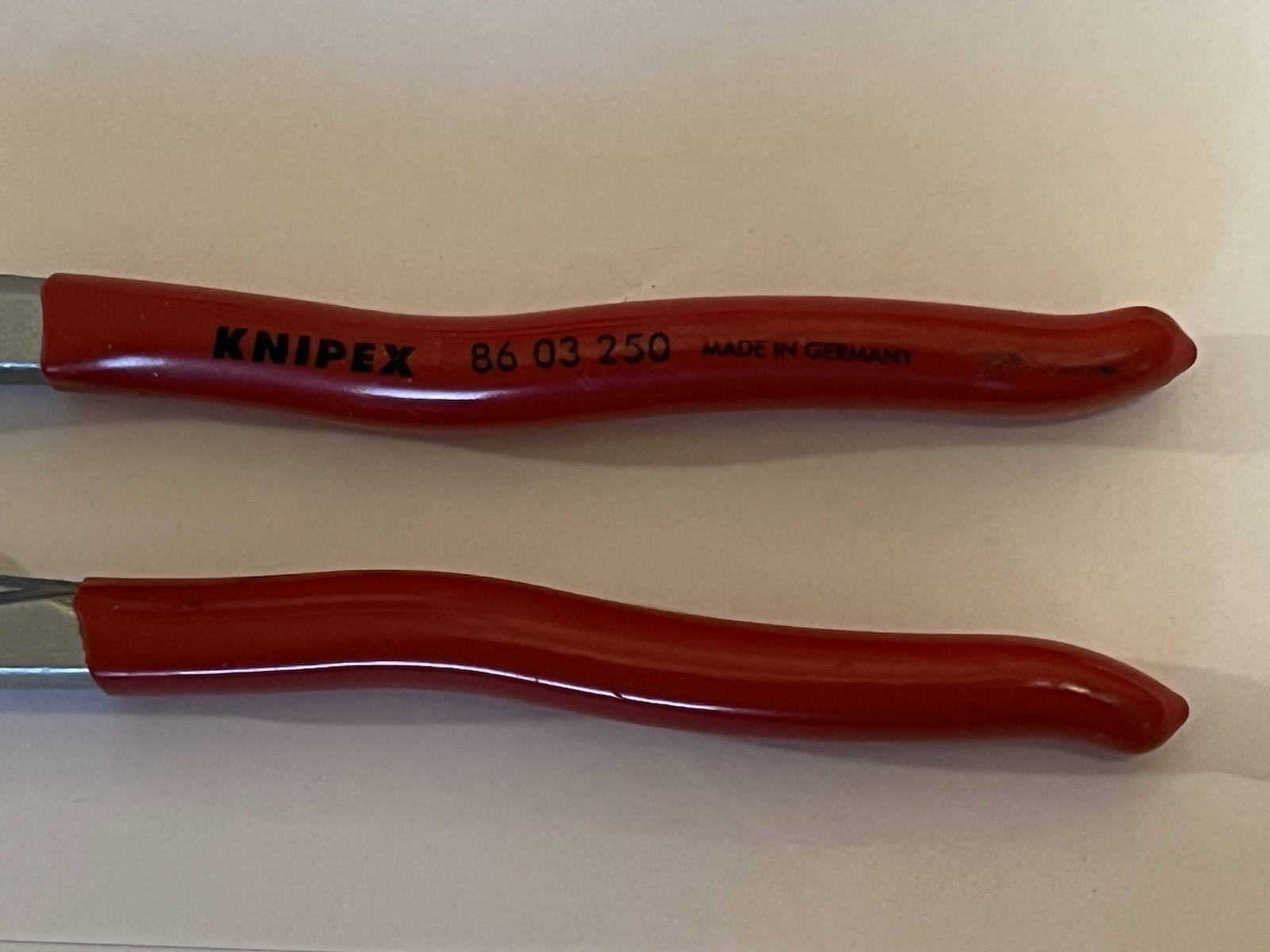 Knipex 10″ Pliers Wrench 86 03 250 1-3/4″ Smooth Jaws Pliers Made in Germany