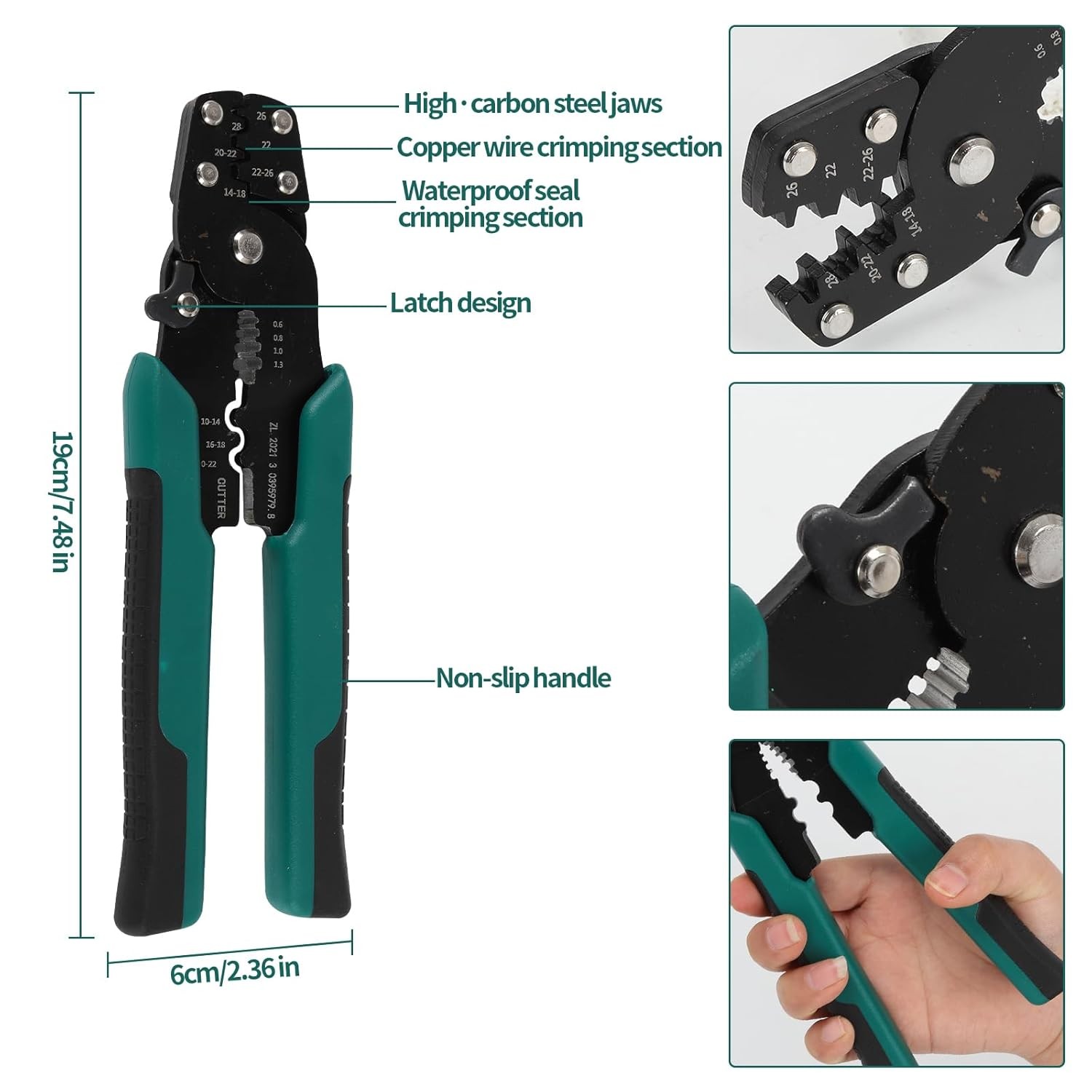 812Pcs Pin Connector Kit with 1.5mm, 1.8mm, 2mm, 2.2mm, 2.3mm, 2.8mm, 3.5mm