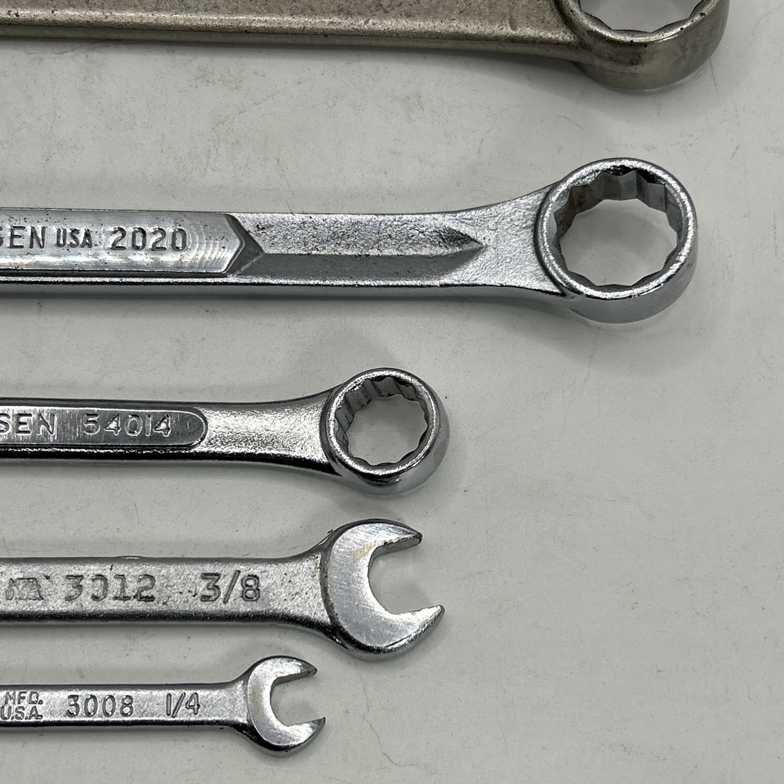 Thorsen 2218 5/8×9/16 Double Box 3/4, 5/8, 7/16 Combo 7/16 3/8, 5/16, 1/4 Wrench