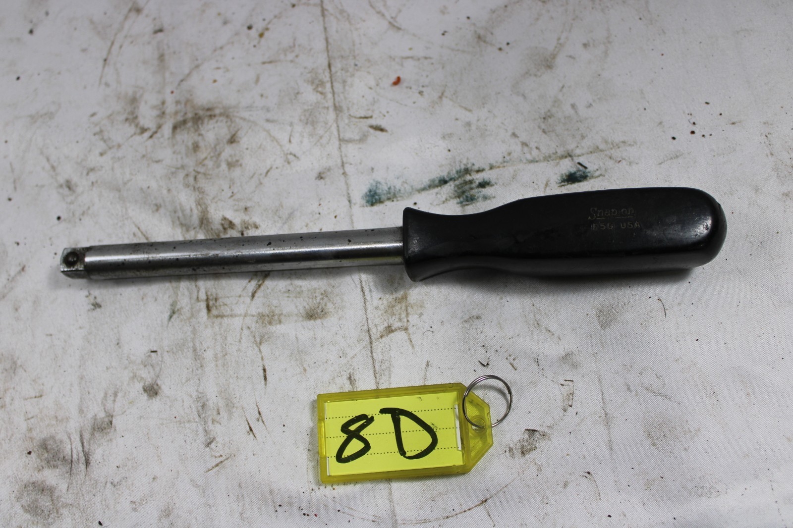 Snap on F50 Rare Hard Handle 3/8″ Socket Driver Extension engraved handle