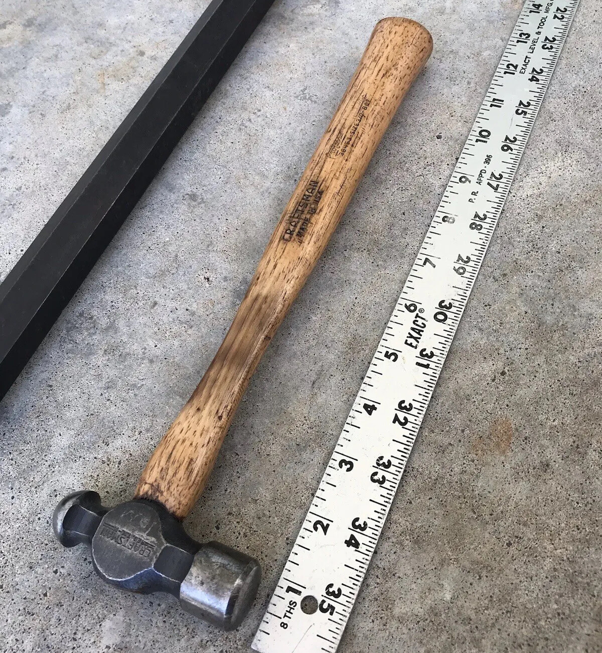 Craftsman USA 8oz. Ball Peen Hammer With Wood Handle