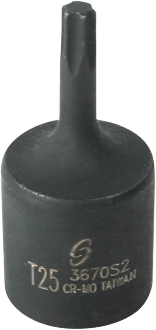 Sunex 3670s2 3/8-Inch Drive T 25 Internal Star 1 Count (Pack of 1)