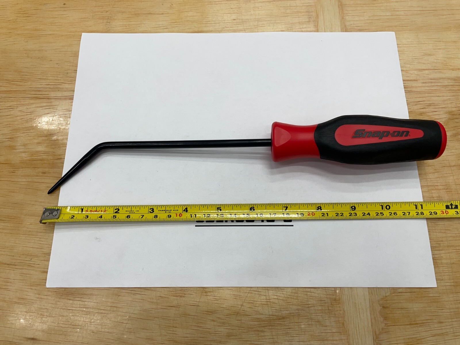 Snap-on Tools USA NEW RED Soft Grip 45° Blade Radiator Hose Pick SGA176BR