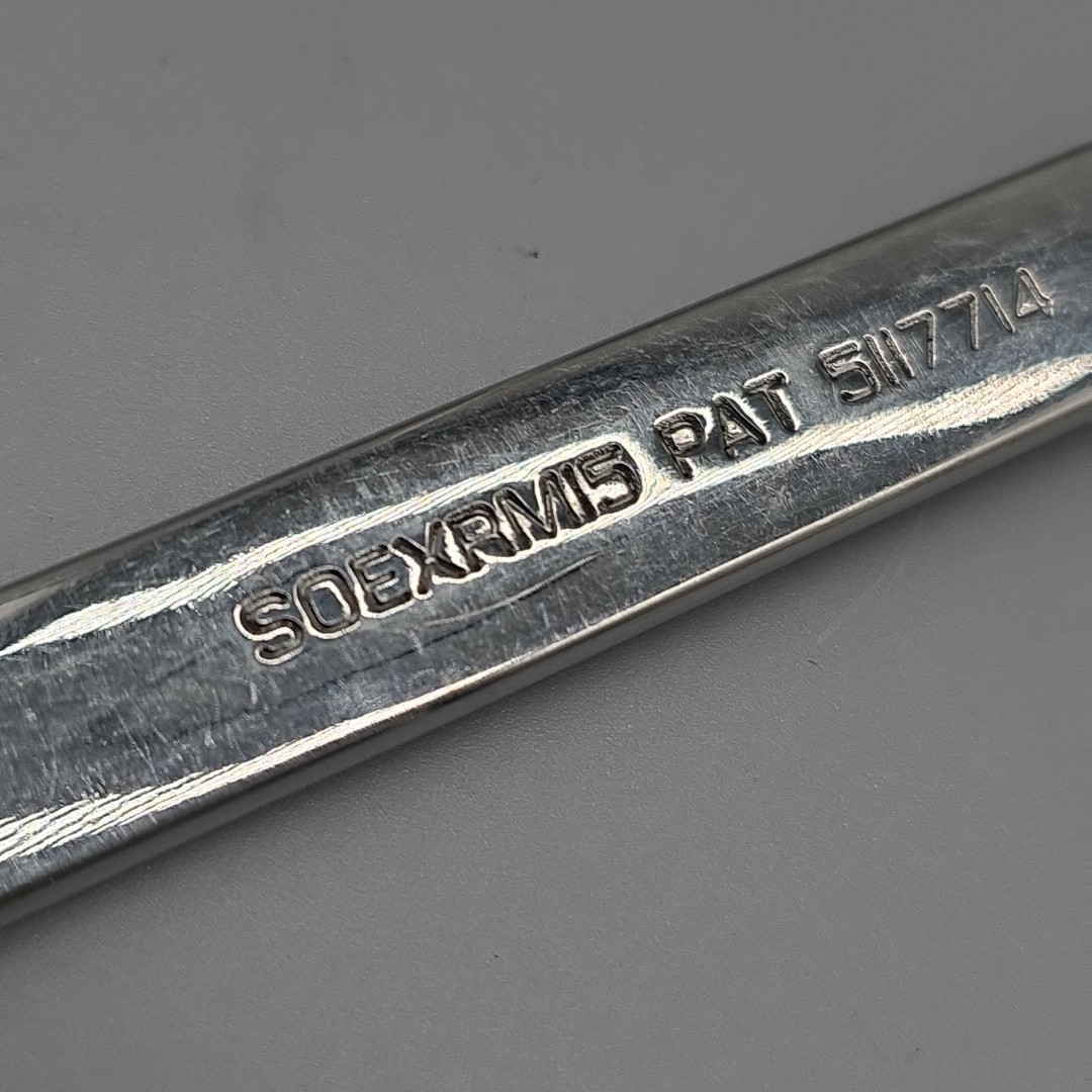 Snap-on Tools 15mm 12pt Flank Drive Plus Metric Wrench SOEXM15 USA