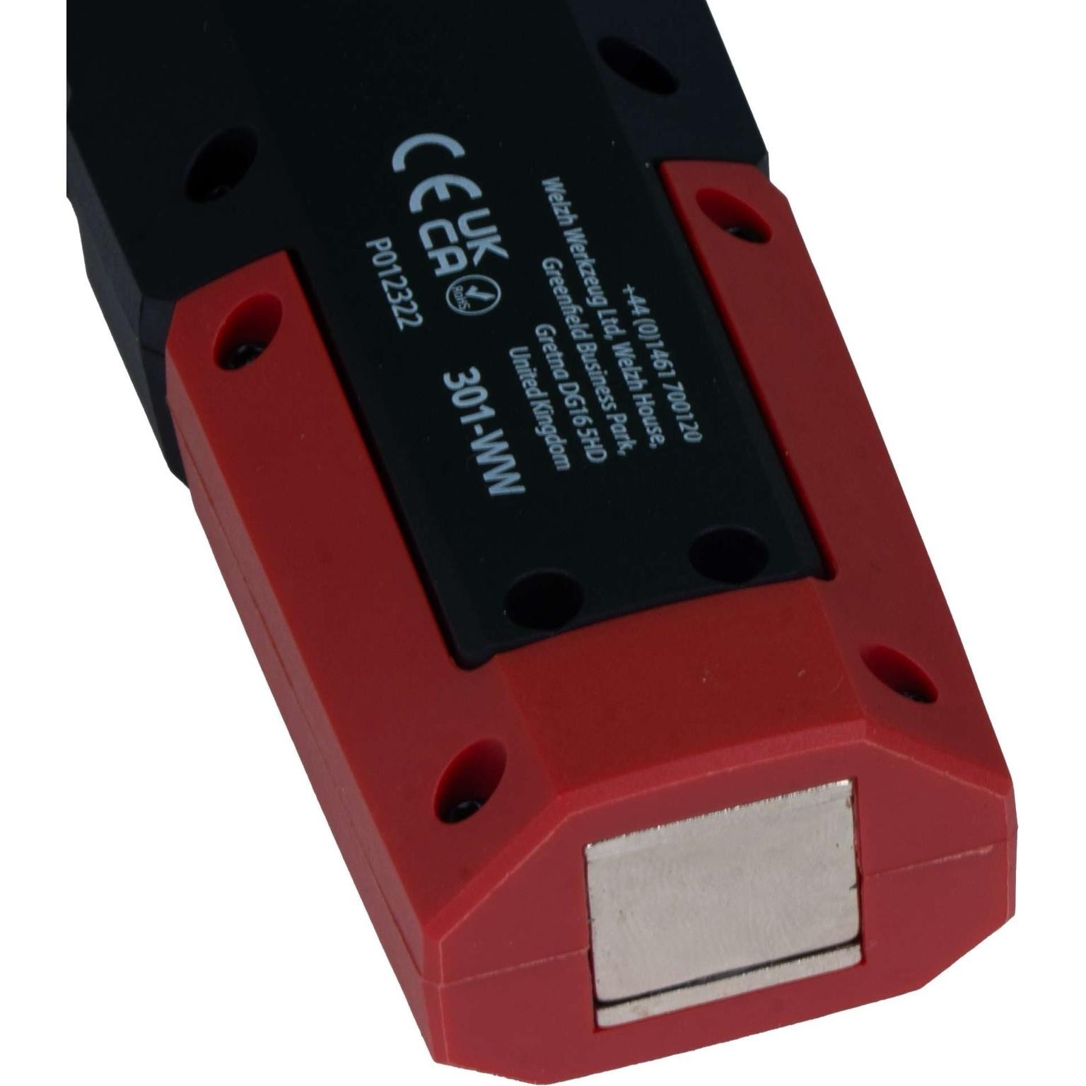 Welzh Werkzeug T2 COB LED SMD Work Light Inspection Torch 400lm 2200mah Li-ion