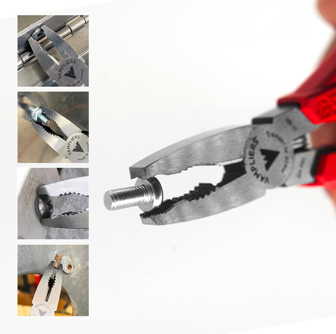 High Carbon Steel 6.25″ Screw Extractor Pliers – Effortless Rusted Screw Removal