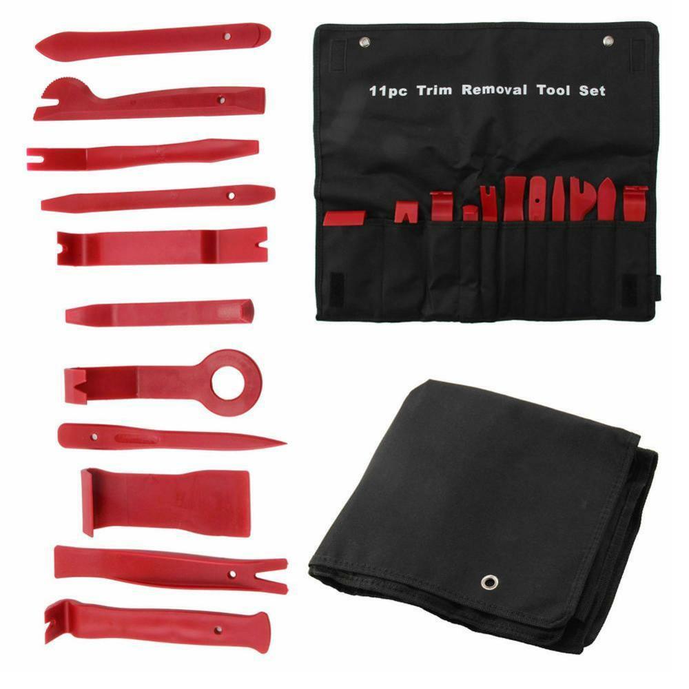 11PC Car Plastic Trim Panel Dash Stereo Radio Installation Removal Pry Tool Kit
