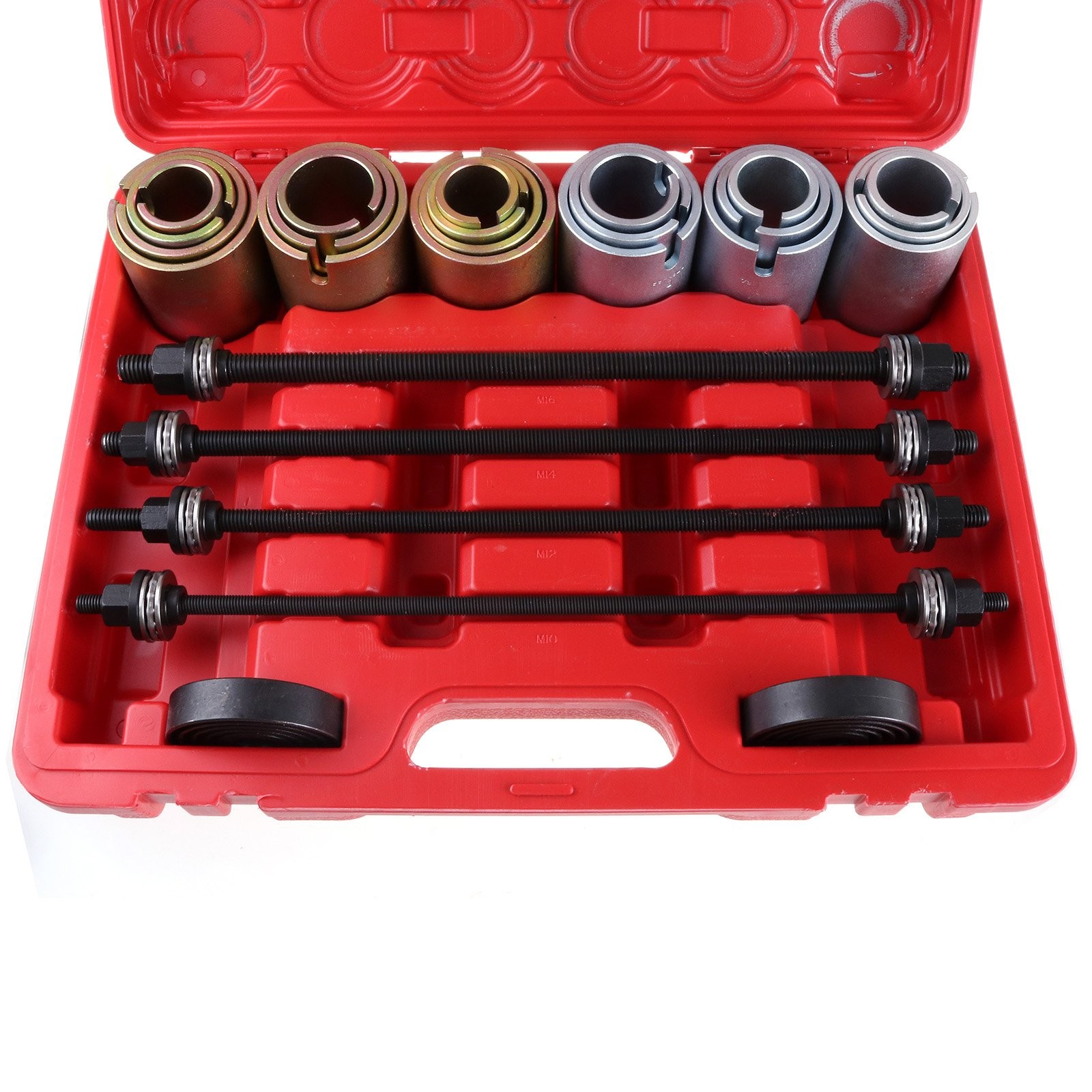 Universal Press Pull Sleeve Kit Bush Bearing Removal Insertion Tool Kit Set 26PC