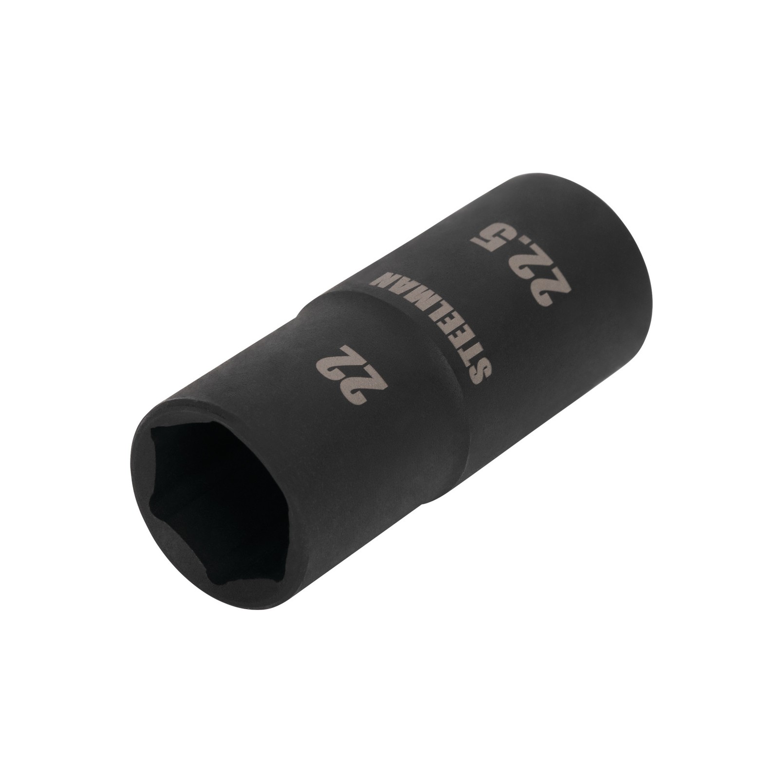 Steelman 1/2 in. Drive Impact Flip Socket, Thin Wall, 22-MM x 22.5-MM 60231