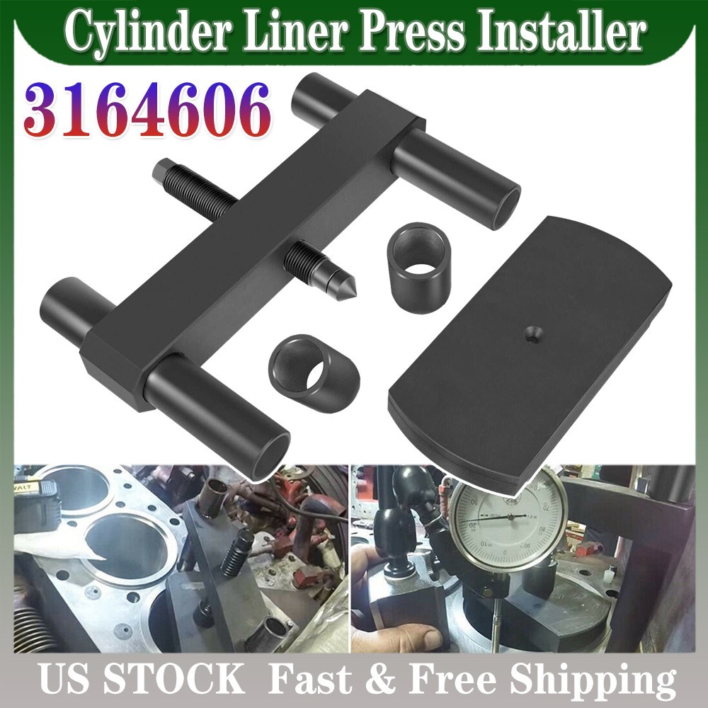 3164606 Cylinder Liner Press Installer Puller Assembly Tool For Cummins X15🌟