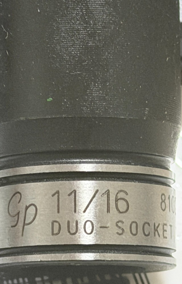 Grey Pneumatic 3/8″ Drive x 11/16″ Regular Duo-Socket – 6pt 81022R Warranty