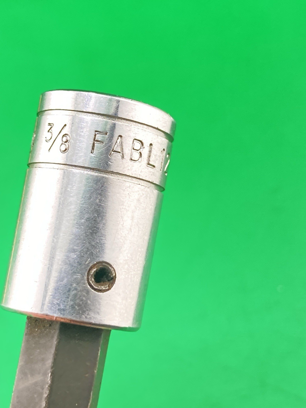 Snap-On Tools 3/8″ Drive SAE 3/8″ Long Ball Hex Socket Driver FABL12 USA Nice