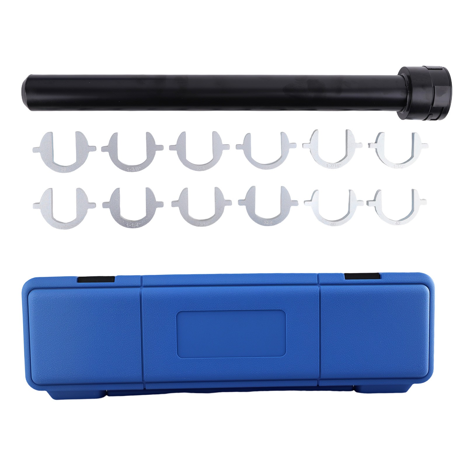 13PC Inner Tie Rod Removal Installation Tool Set W/ 12 Sae & Metric Adaptor