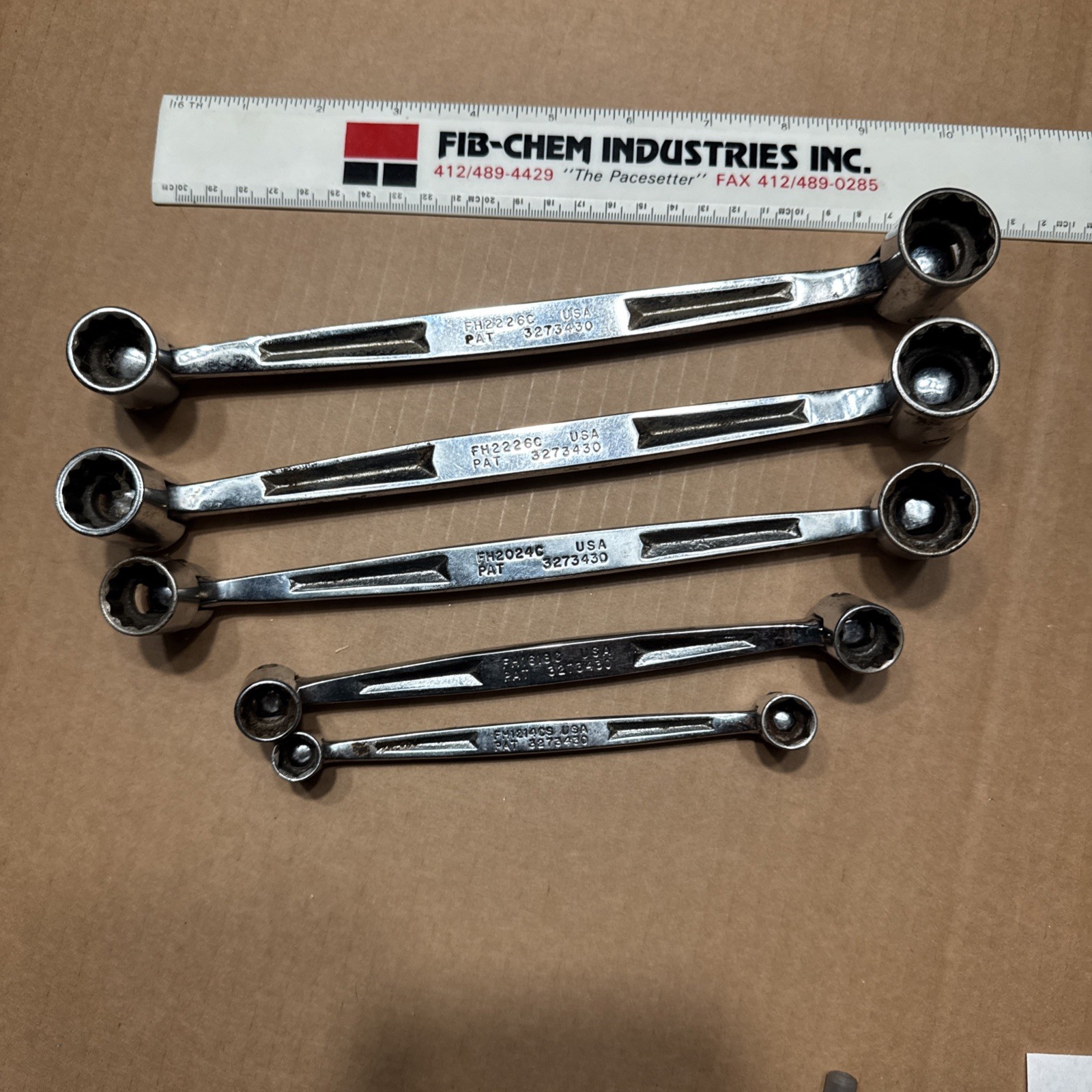 Lot Snap-On 1/2′ 9/16′ 11/16 13/16 5/8 3/4 3/8 Double Flex Head Socket Wrench W1