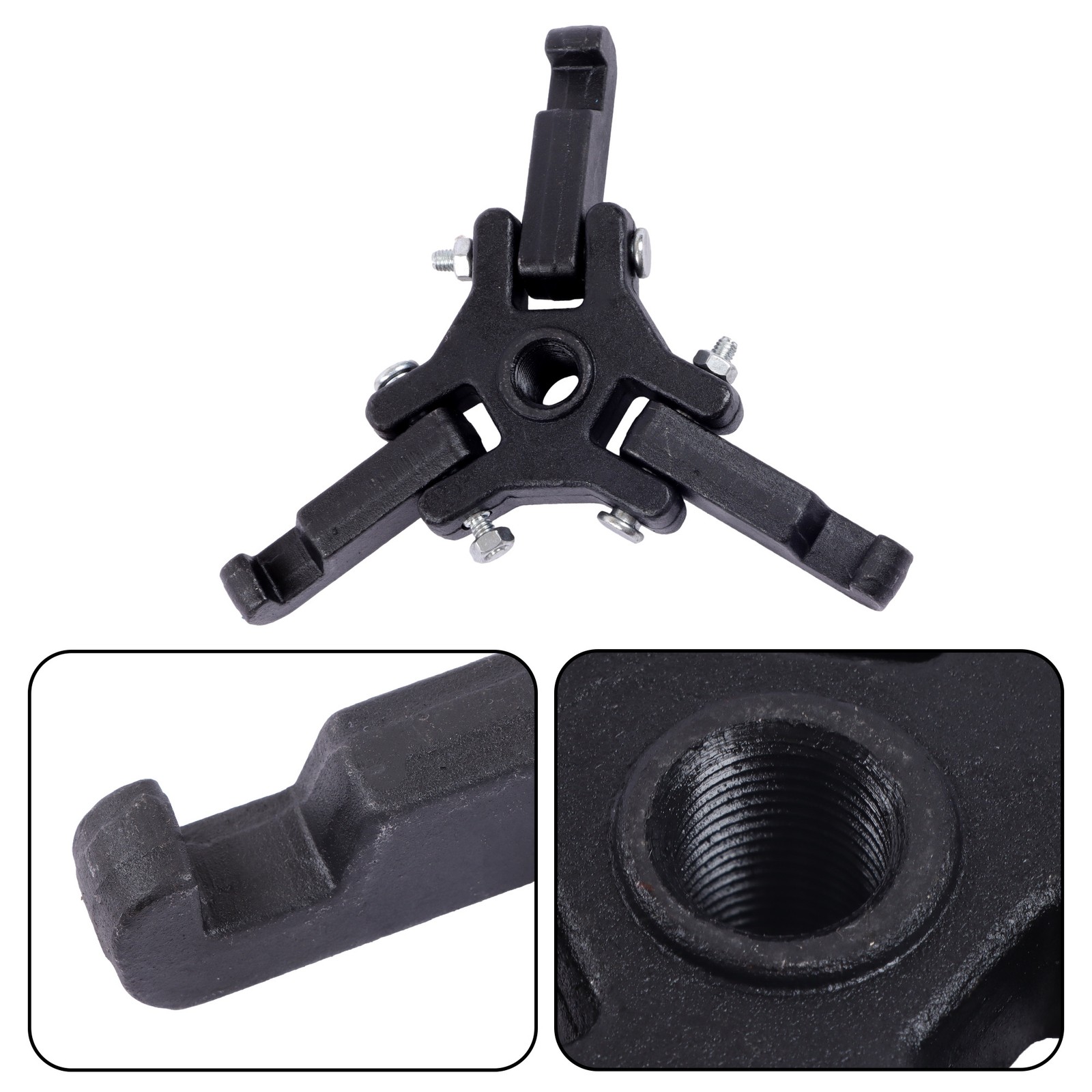 Harmonic Balancer Puller Kit For Removing Harmonic W/Adjustable 3 Jaw Puller
