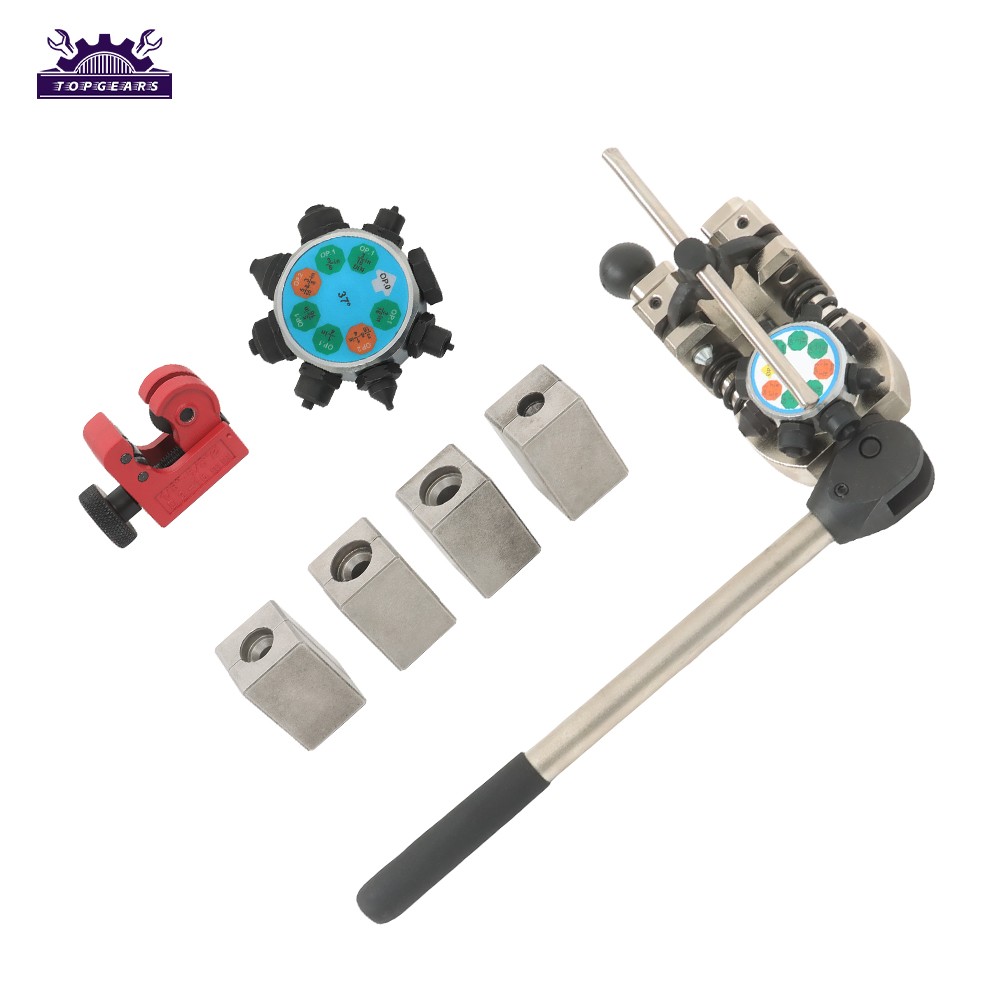 New Single Double Bubble Flares 3/16″-3/8″ Tubes Brake Line Flaring Tool 45° 37°