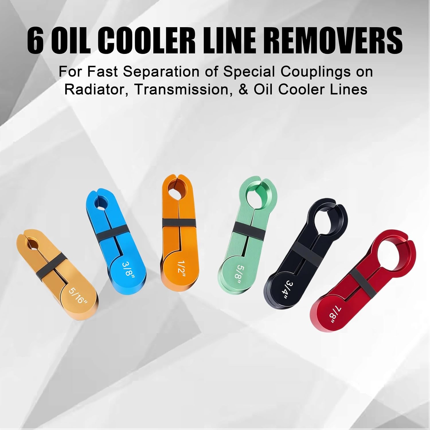 26pcs Master QuickDisconnect Tool Set,Fuel Line Disconnect Tool Set forA/C Fuel