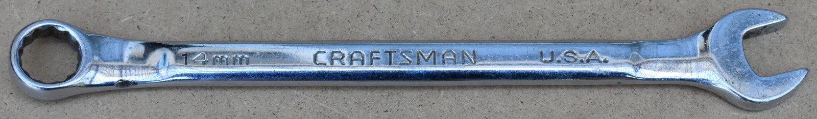 CRAFTSMAN PROFESSIONAL 42258, 14MM 12-POINT OPEN/BOX END COMBINATION WRENCH