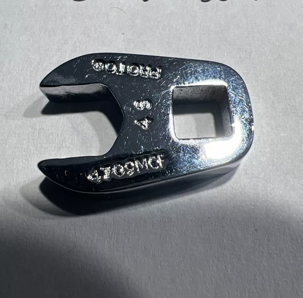 NEW Proto USA 4709mcf 9mm 1/4 Drive Crowfoot