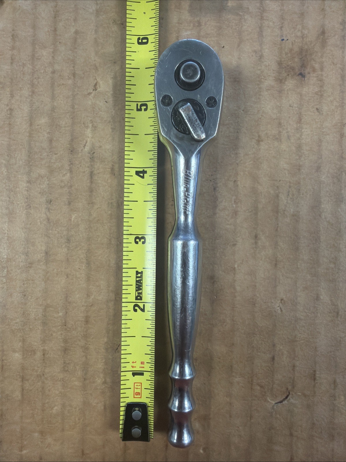 (F2726) Blue Point BPRTR936 1/4″ Drive Quick Release Ratchet 5 1/2” Long