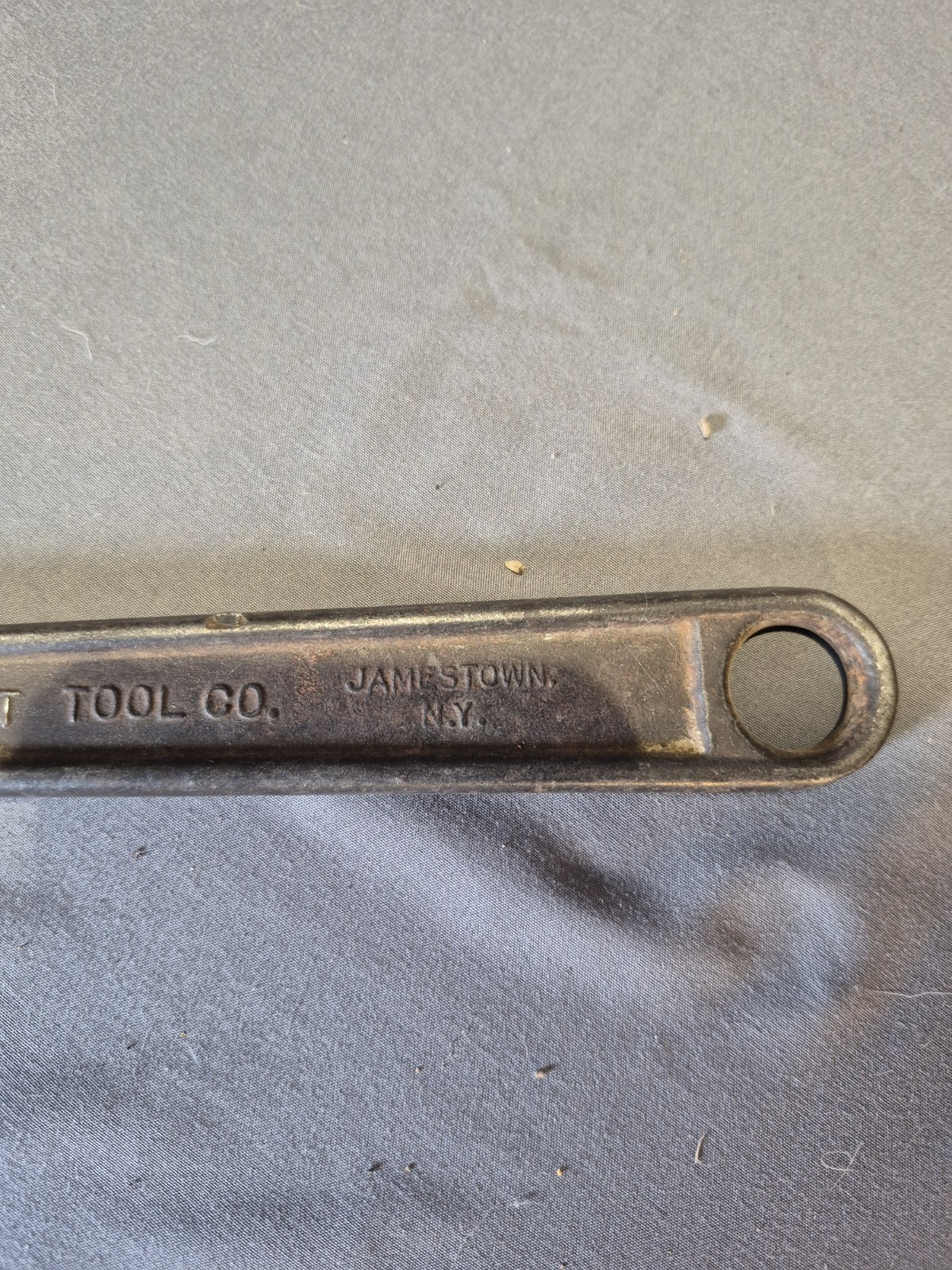 CRESCENT TOOL CO AT112 12 INCH ADJUSTABLE WRENCH MADE IN THE USA! JAMESTOWN, N.Y