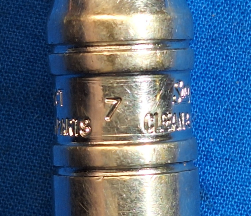 1987 Snap-On F748 10″ long swivel head 3/8″ drive ratchet