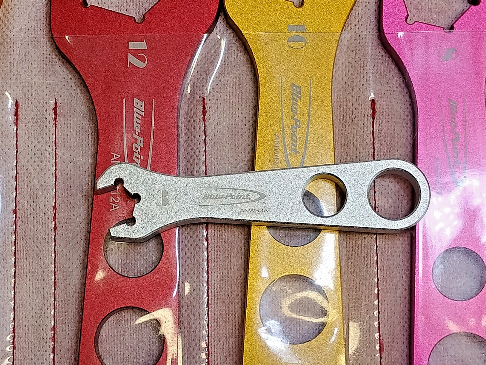 Blue Point Tools USA NEW Open End Wrench SET aluminum 8pc ANWR708A