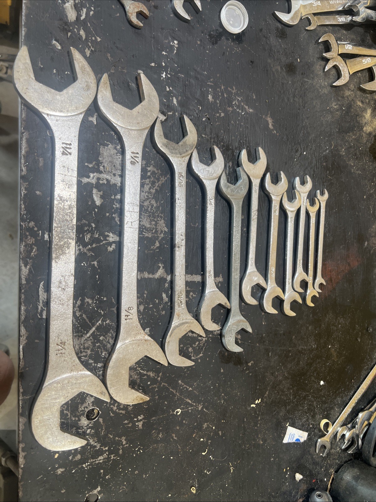 Cornwell USA Made SAE Four Way Angle Wrench Set 5/16-1 1/4 11 Pieces