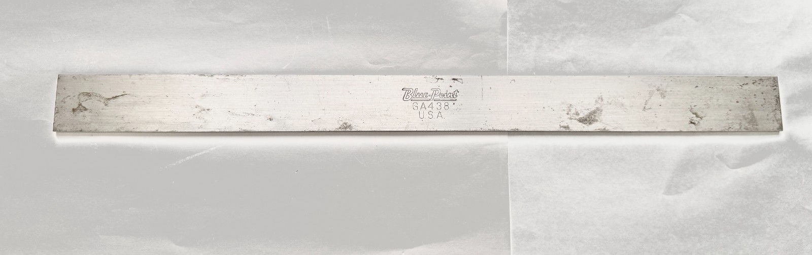 Blue-Point GA438 18″ Precision Straight Edge USA Snap-On Machinist Tool w/ Case
