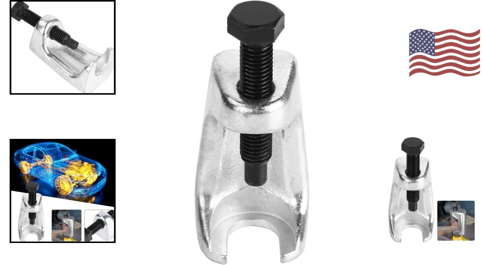 Durable Tie Rod End Separator Tool – Rust-Resistant, Multiple Sizes Available