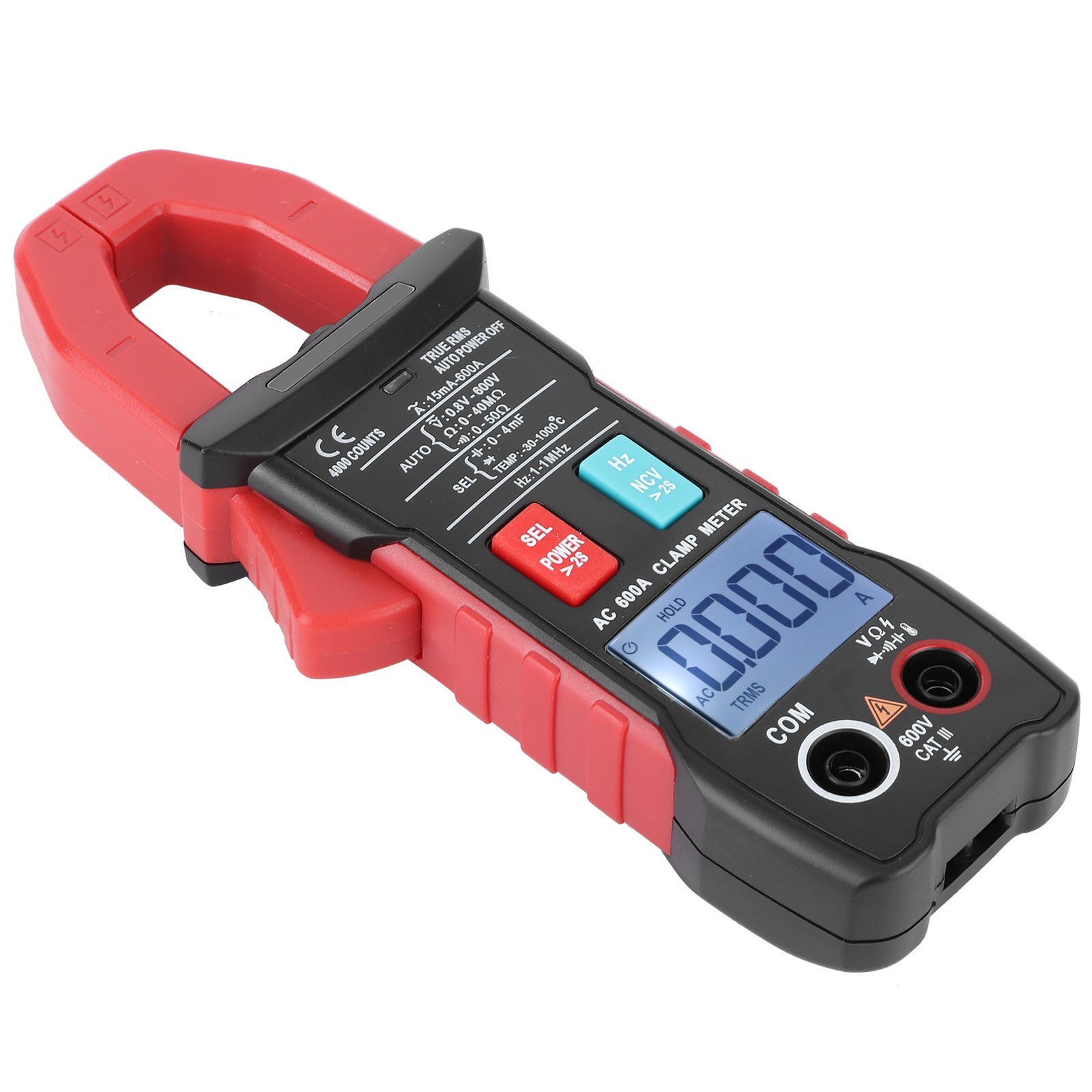 ZT QB3 ZT QB4 clamp multimeter 4000 count display AC DC voltage measurement