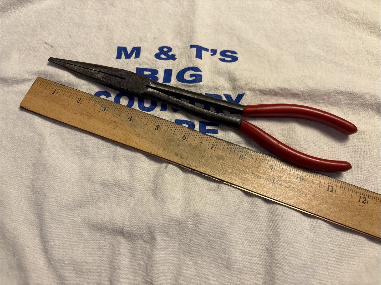 Snap-on Tools USA 11″ Long Reach Needle Nose Pliers 911CP