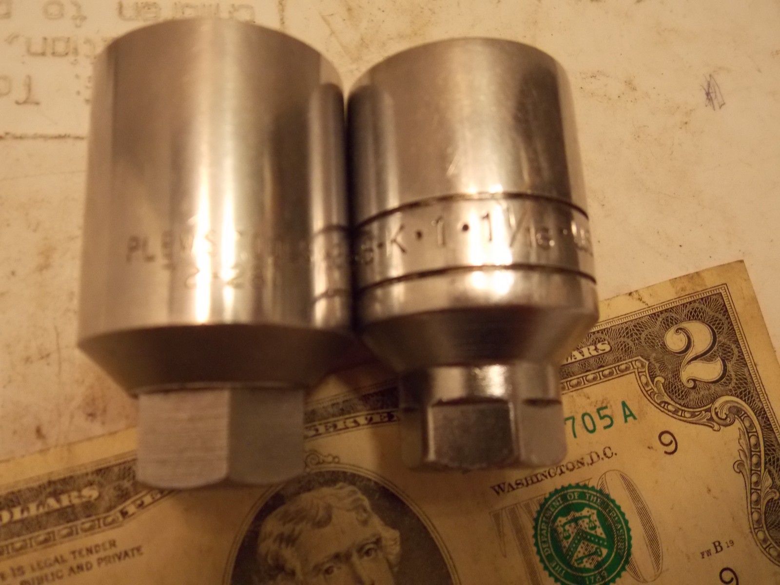 SK Tools 4488 Dual Oil Pressure Socket 1 & 1-1/16 sold as singles FREE ShipAftr1