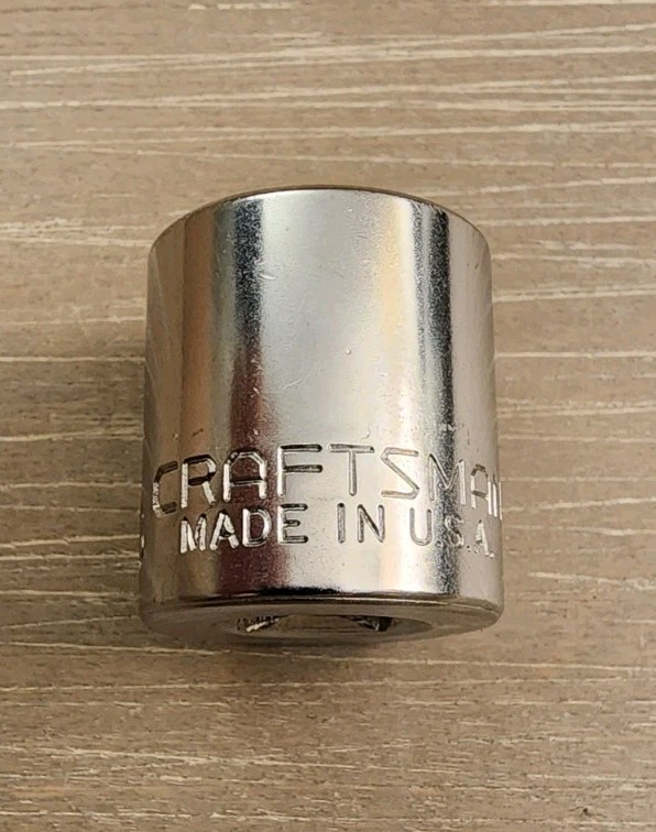 Craftsman USA 11/16″ Socket 12 Point 3/8” Drive VV 44336