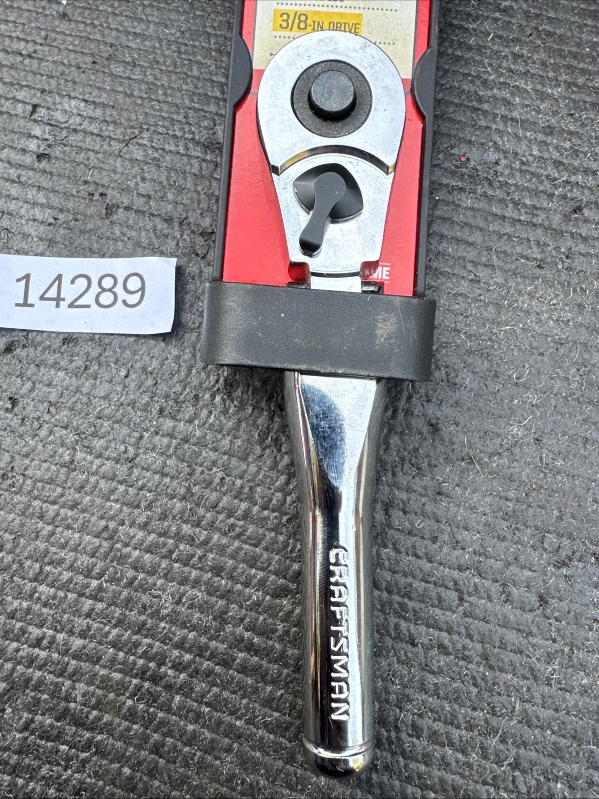 Sears Craftsman Nos 3/8” Drive Stubby Flex Head Ratchet 44834 Full Polish Import