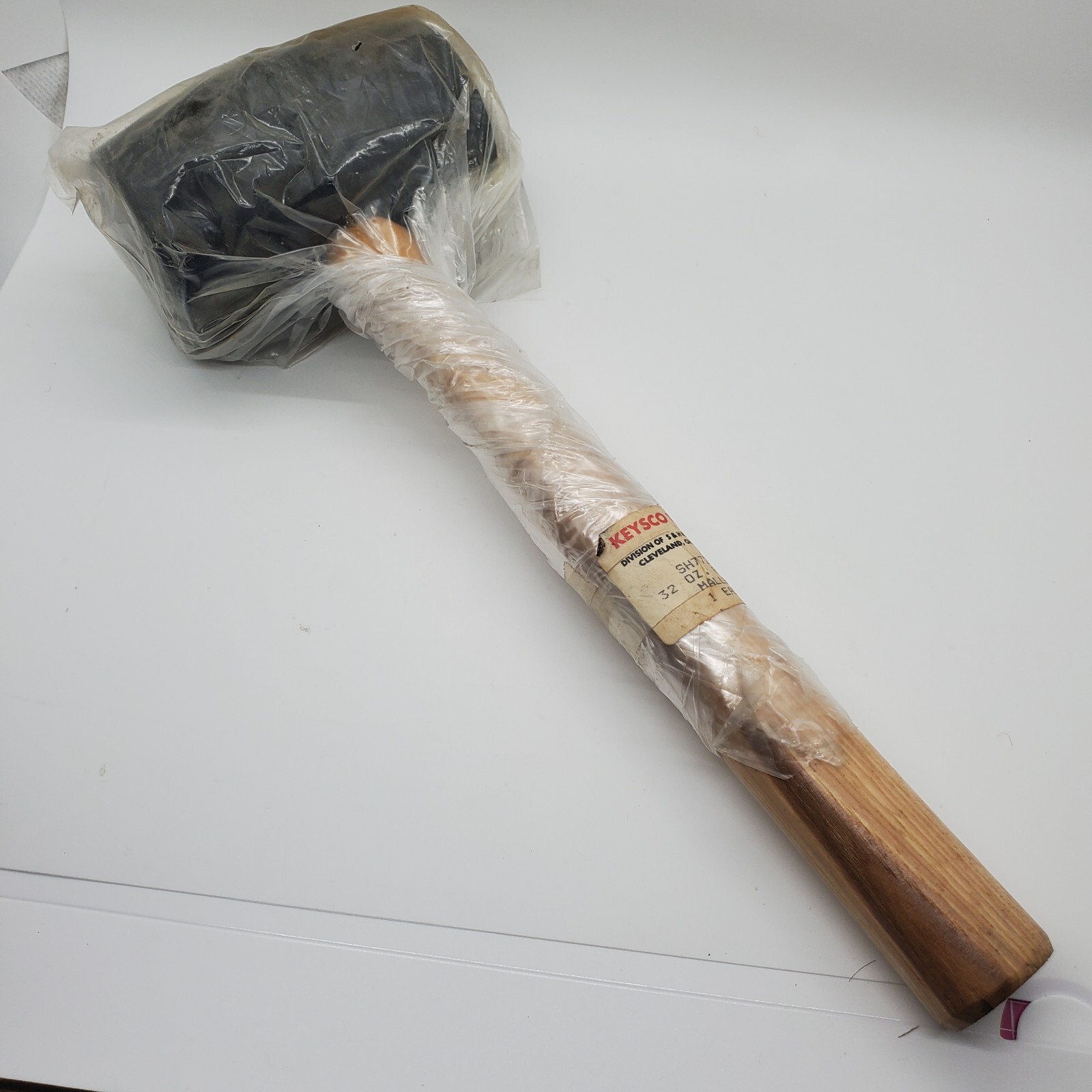 Keysco Tools 32 Ounce Black Rubber Mallet #SH-77289
