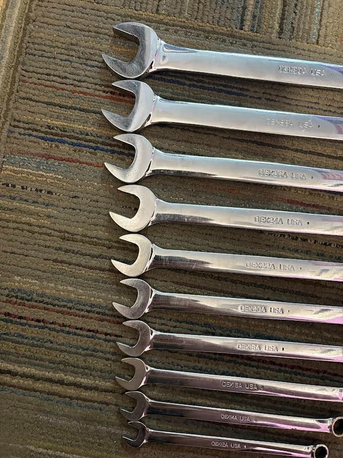 Snap-On 10 Piece Wrench Set 3/8-15/16