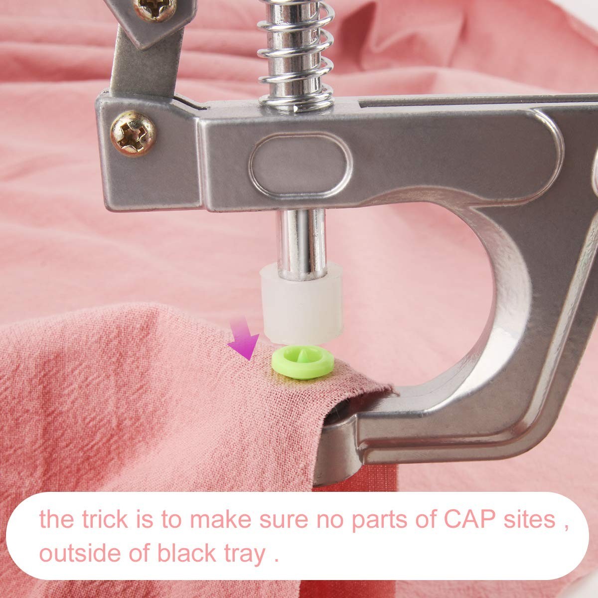 460 Sets 24 Color Snap Plastic Fasteners with Pliers Tool – No Sew Buttons for C