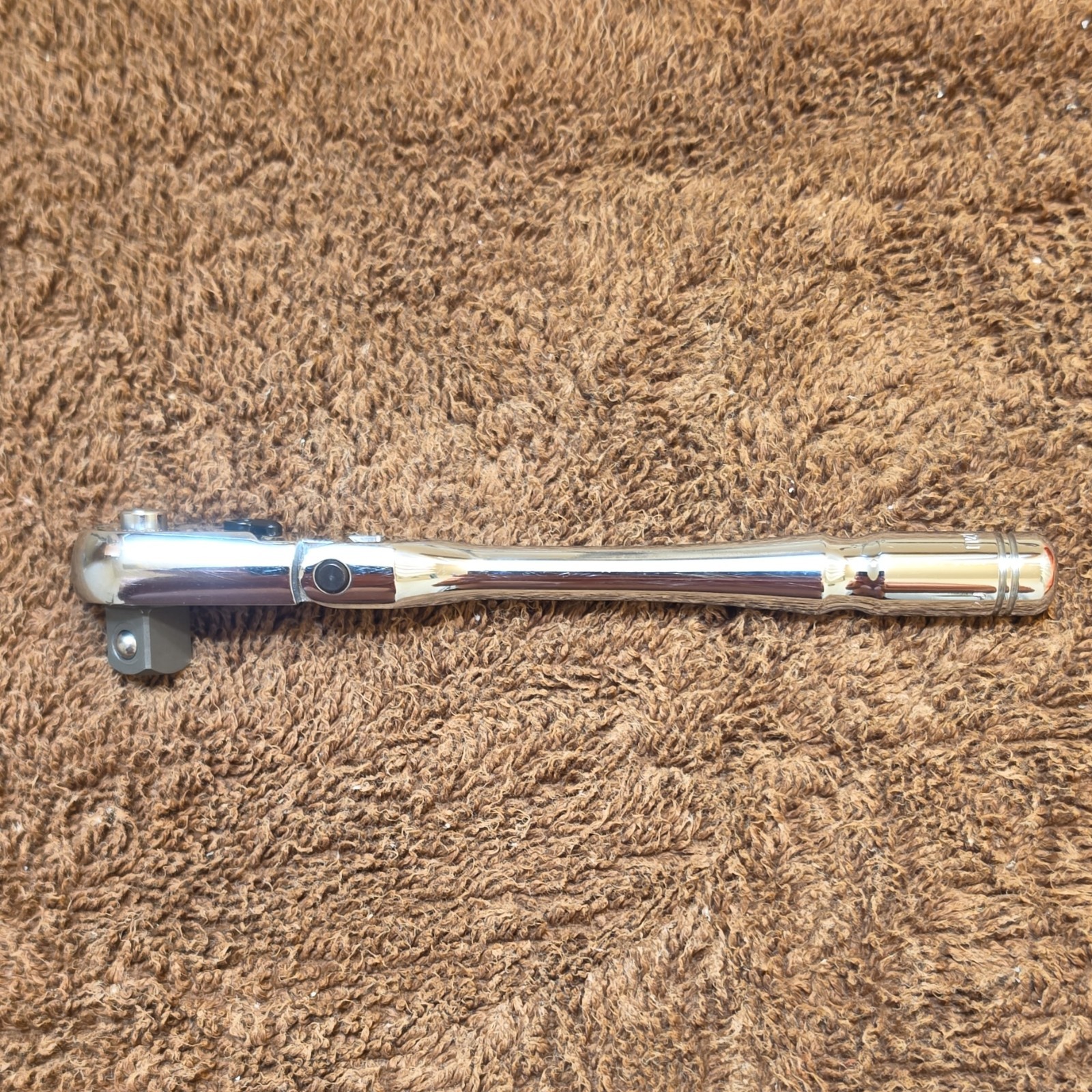 KTC Nepros NBRC 390 F Compact Flex Ratchet Handle 3/8 Inch Drive