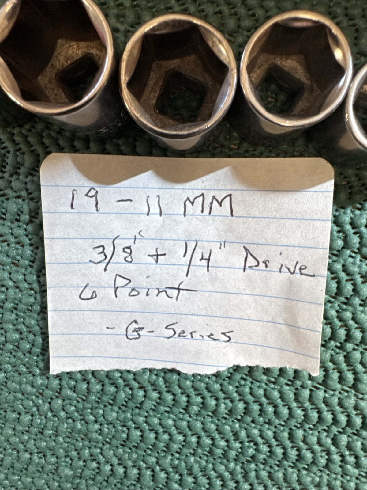 Lot Of 18 Craftsman Metric Sockets In Great Shape USA See Pictures 2 Sets