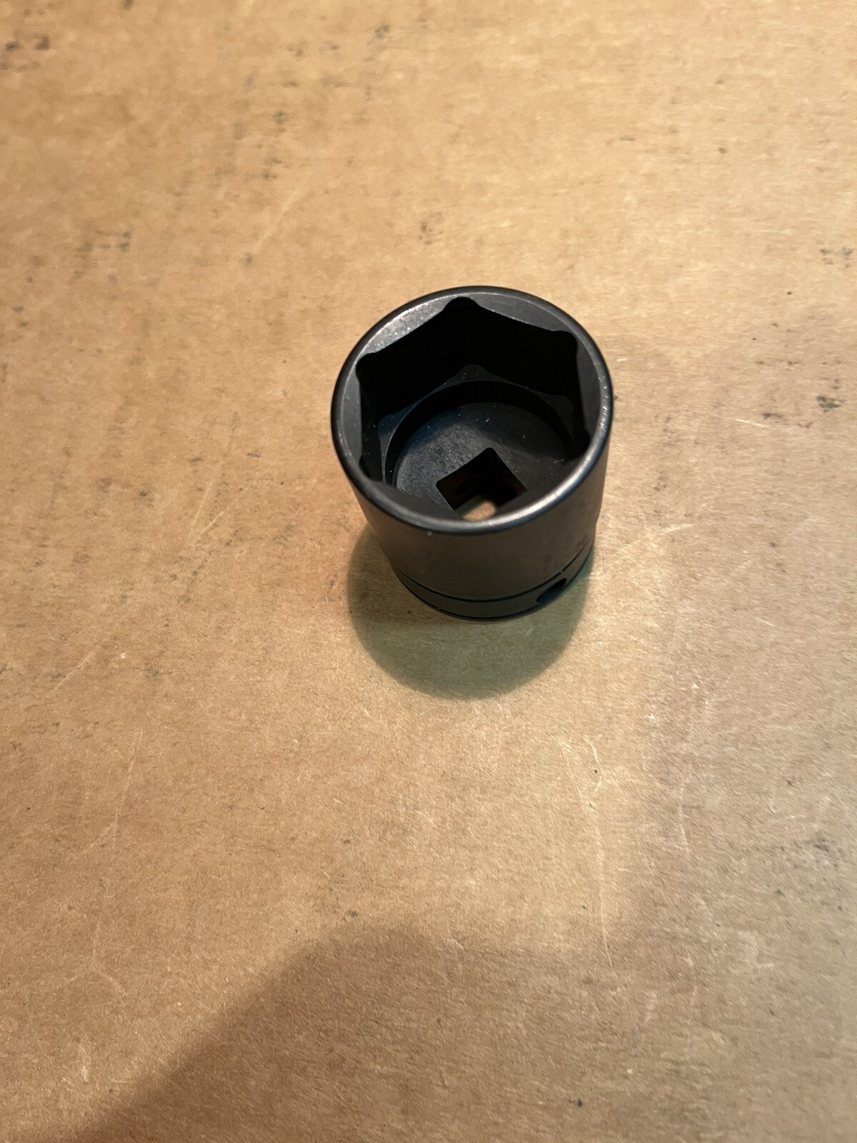 Snap On GFS321 3/8”dr. Shallow 1” 6pt. Industrial Black Non-impact Socket