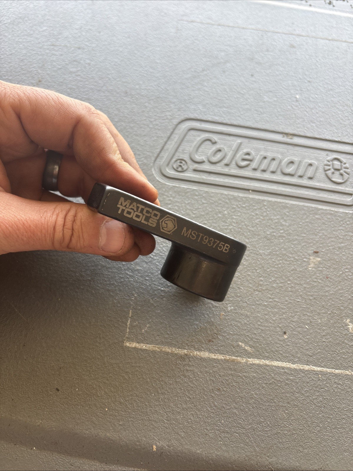 Matco Tools MST9375B O2 Oxygen Sensor Wrench 3/8 Dr Crowfoot Spline