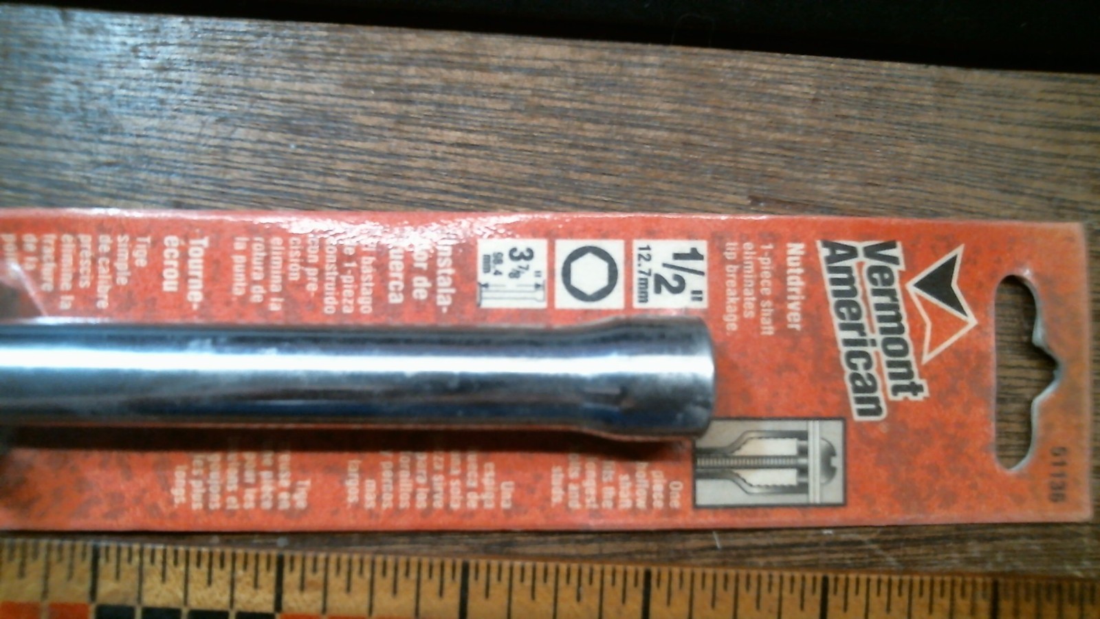 LOT A NEW OLD STOCK VERMONT AMERICAN 1/2″ NUTDRIVER #51136 6 POINT USA